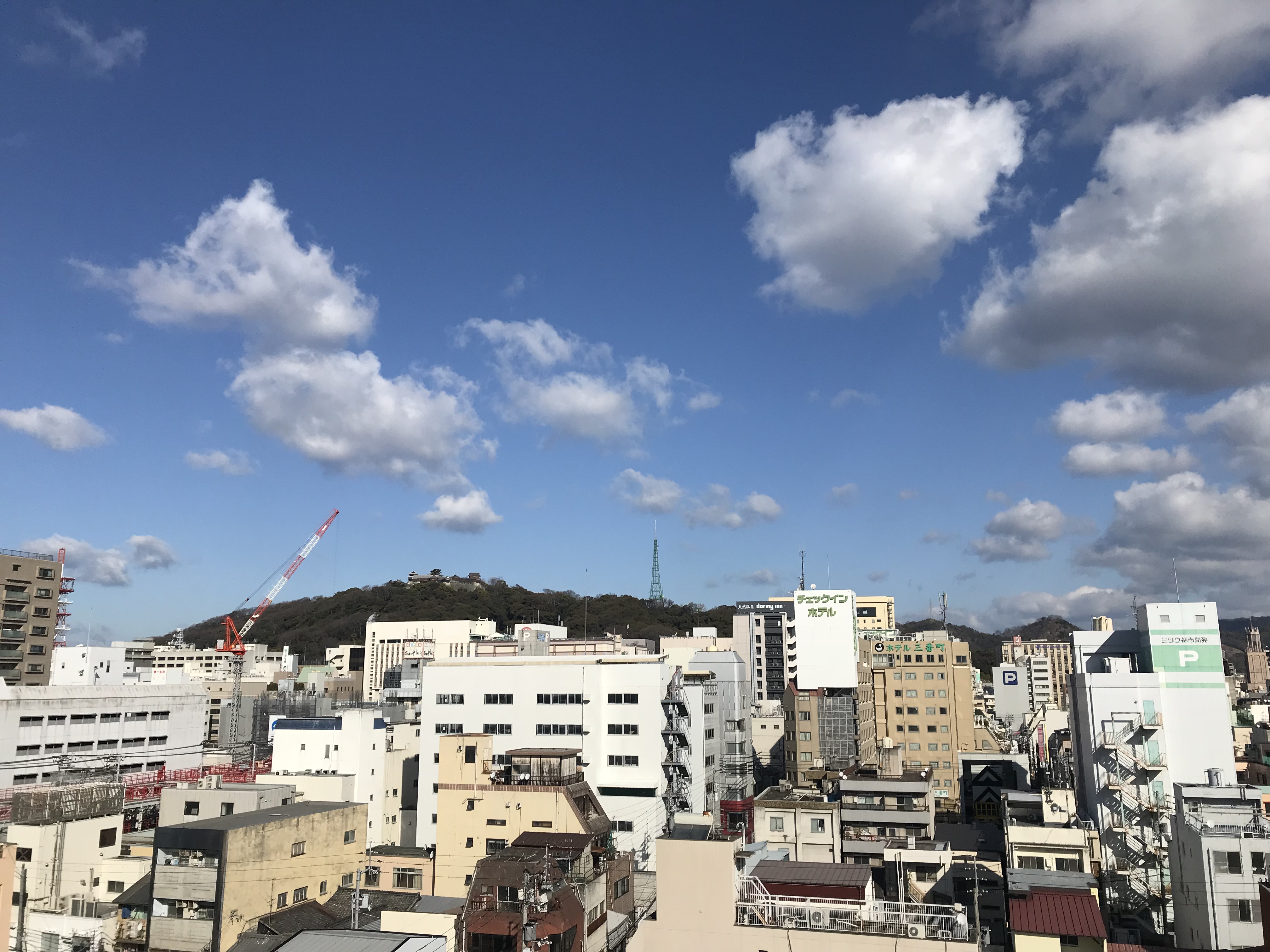 おもてなし不動産 新居浜 賃貸管理 松山 マンション 屋上 氷点下