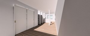 1階 平面図(B101間取り) メルヘンハイツ 新居浜 賃貸管理 リノベーション リフォーム アパート 間取り変更 1面 ﾊﾟｰｽ ｽﾀｼﾞｵ