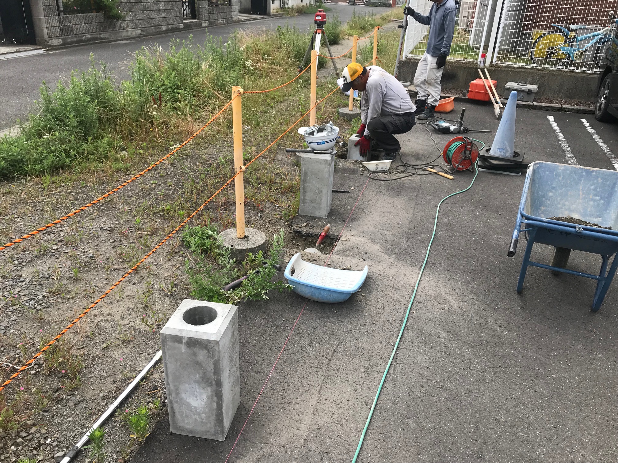 新居浜 賃貸管理 おもてなし不動産 外構工事