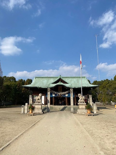 おもてなし不動産 新居浜 賃貸管理 あけましておめでとうございます 飲み 初詣 八幡神社